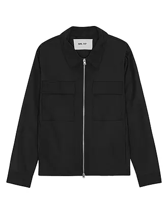 NN.07 | Overshirt ALBAN 1088 | schwarz
